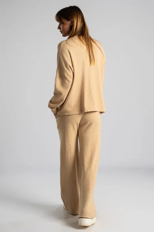 Set Blouse With Lace Pants