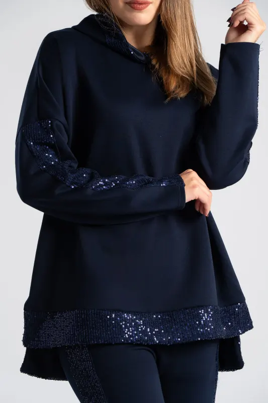 Σετ Μπλούζα Με Παντελόνι Παγιέτες