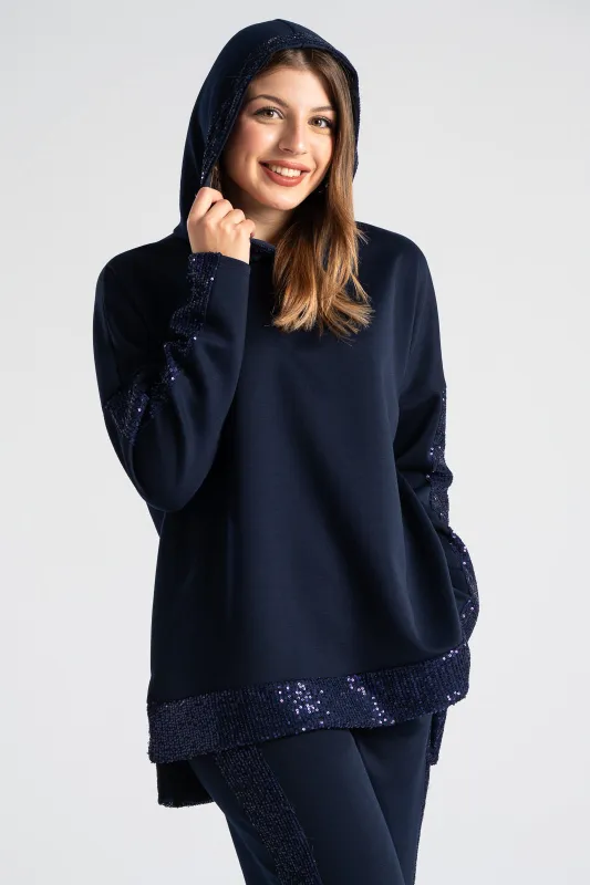 Σετ Μπλούζα Με Παντελόνι Παγιέτες