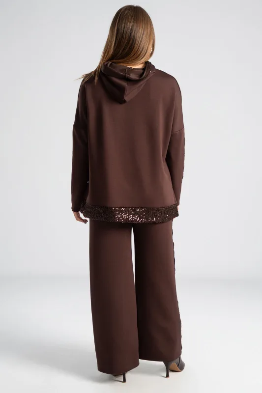 Σετ Μπλούζα Με Παντελόνι Παγιέτες