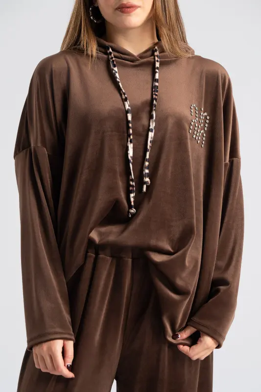 Σετ Μπλούζα Με Παντελόνι Velvet