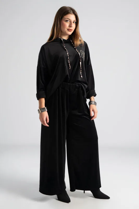 Σετ Μπλούζα Με Παντελόνι Velvet