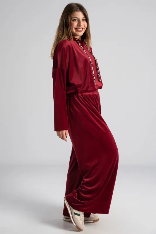 Σετ Μπλούζα Με Παντελόνι Velvet