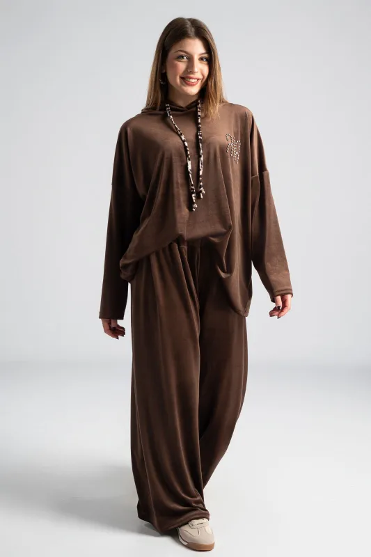 Σετ Μπλούζα Με Παντελόνι Velvet