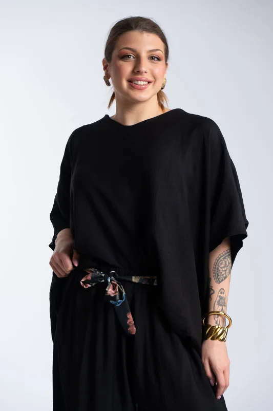 Σετ Μπλουζα-Παντελονα Floral Δέσιμο