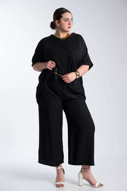 Σετ Μπλουζα-Παντελονα Floral Δέσιμο