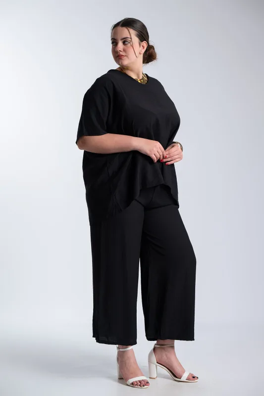 Σετ Μπλουζα-Παντελονα Floral Δέσιμο