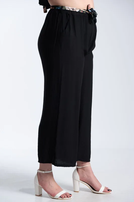 Σετ Μπλουζα-Παντελονα Floral Δέσιμο