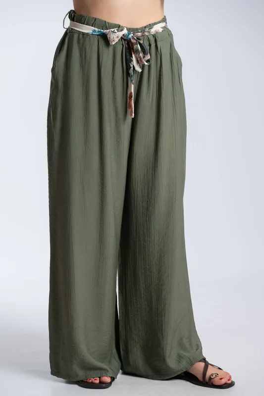 Σετ Μπλουζα-Παντελονα Floral Δέσιμο