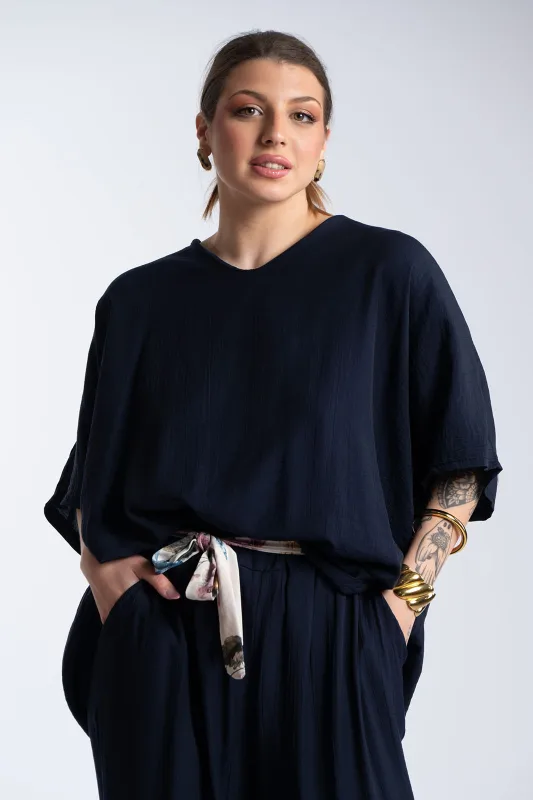 Σετ Μπλουζα-Παντελονα Floral Δέσιμο