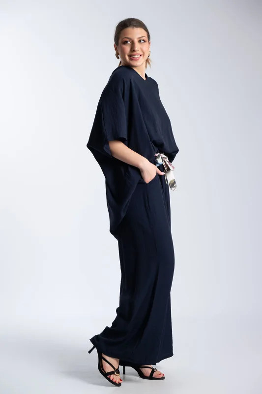 Σετ Μπλουζα-Παντελονα Floral Δέσιμο