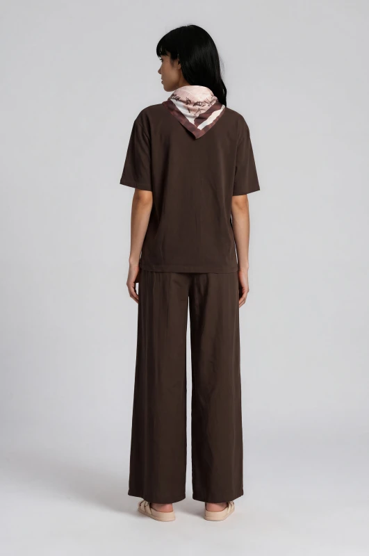 Co-ords T-Shirt-Pants Scarf