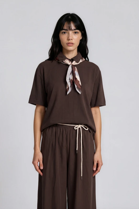 Co-ords T-Shirt-Pants Scarf