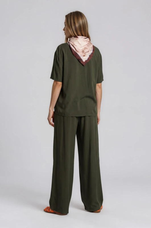 Co-ords T-Shirt-Pants Scarf