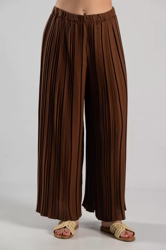 Set Blouse Pants Pleated