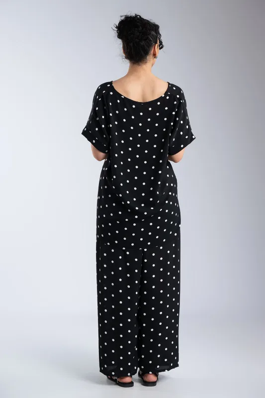 Σετ Μπλούζα Παντελόνα Πουά