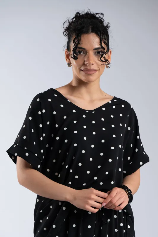 Σετ Μπλούζα Παντελόνα Πουά