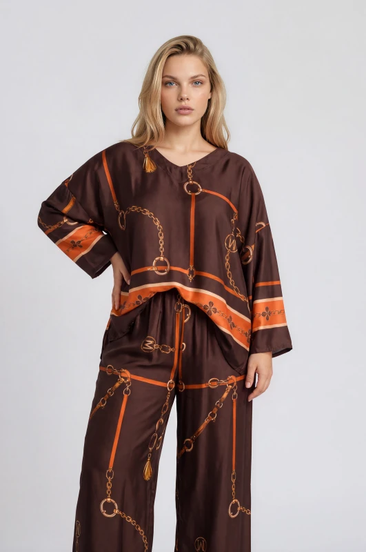 Co-ord Blouse-Pants Chain 