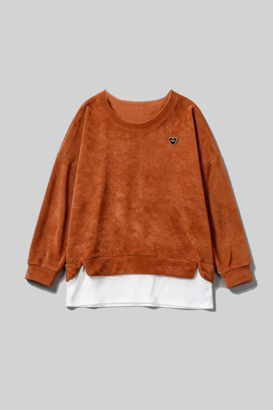 Co-ord Corduroy Shirt-Pants Oversized 