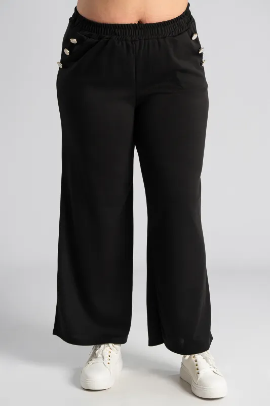 Set Blouse-Pants Button Pearl 