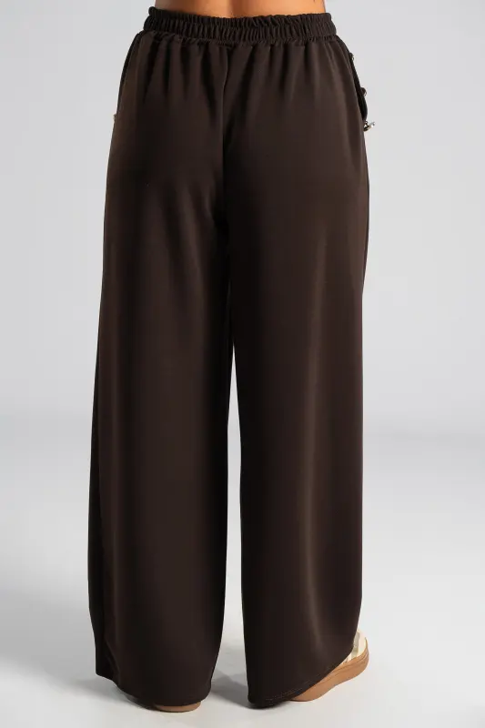 Set Blouse-Pants Button Pearl 