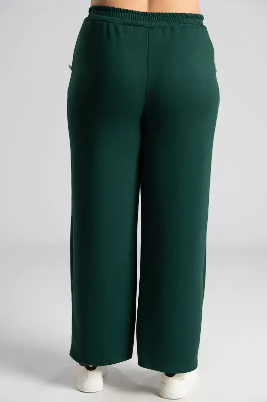 Set Blouse-Pants Button Pearl 