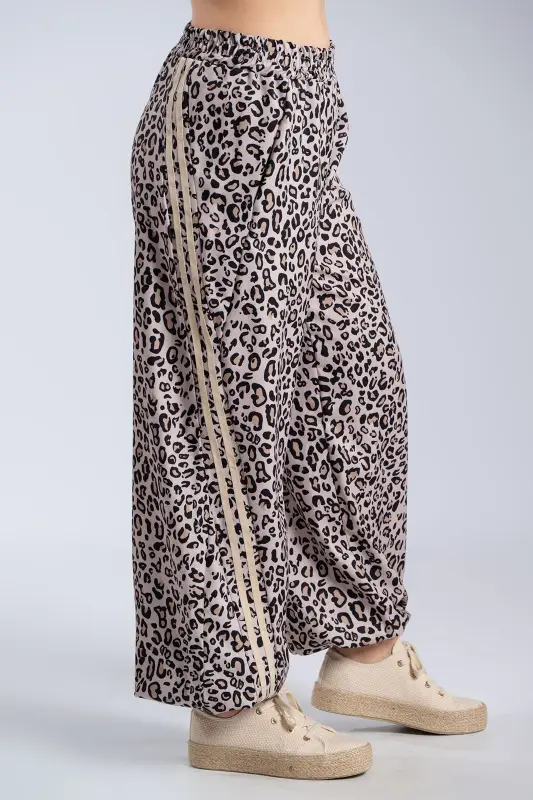 Σετ Μπλούζα-Παντελόνι Leopard Ρίγες