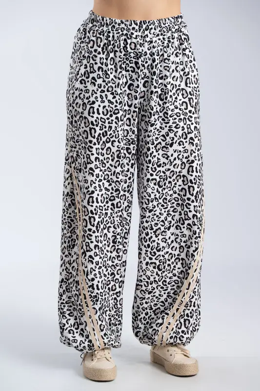 Σετ Μπλούζα-Παντελόνι Leopard Ρίγες