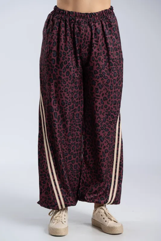 Σετ Μπλούζα-Παντελόνι Leopard Ρίγες