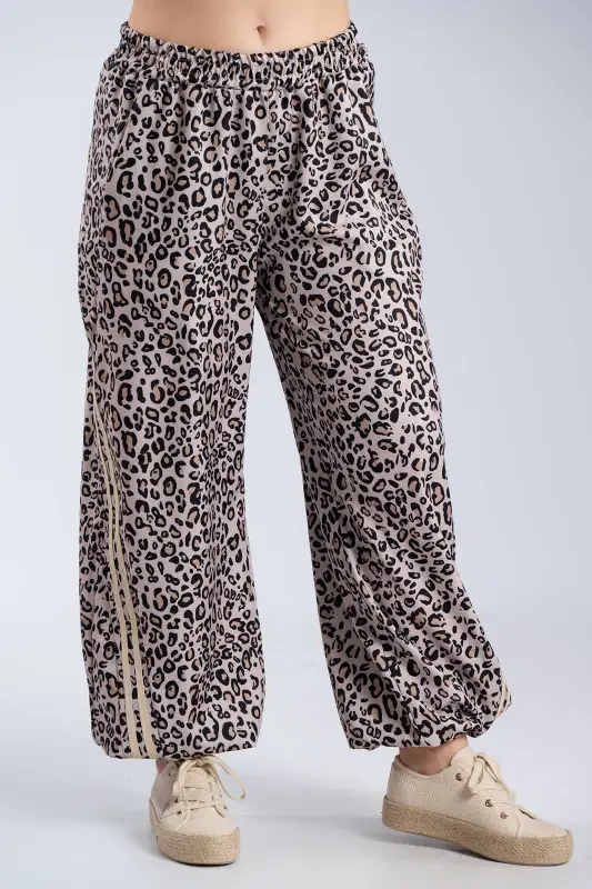 Σετ Μπλούζα-Παντελόνι Leopard Ρίγες