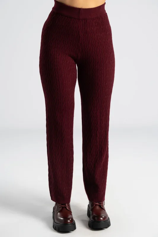 Σετ Μπλούζα-Παντελόνι Νημάτινο Πλεξούδες