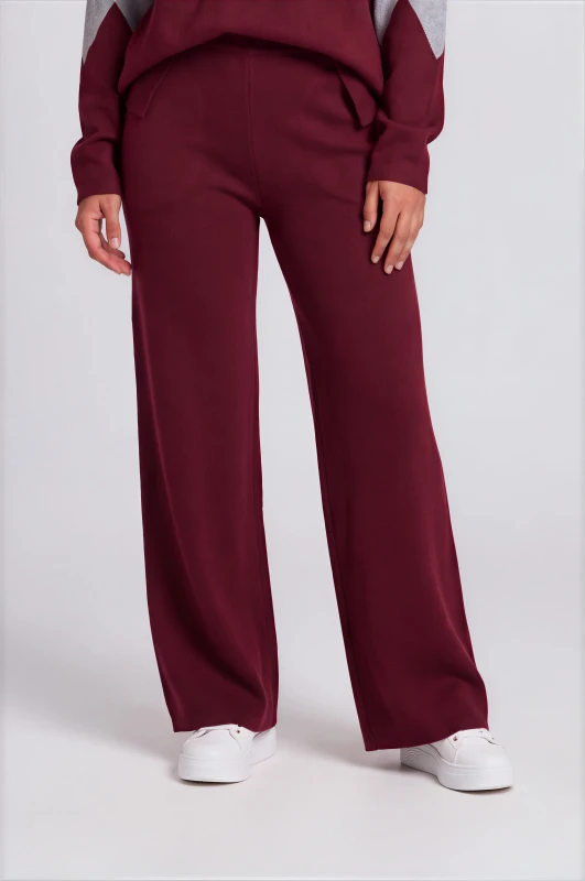 Co-ord Top-Pants Knit Rhombus 
