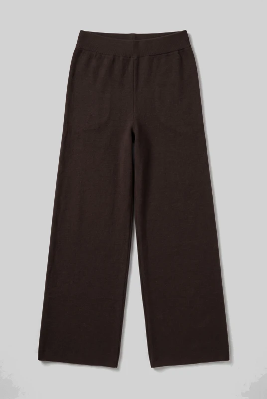 Co-ord Top-Pants Knit Rhombus 