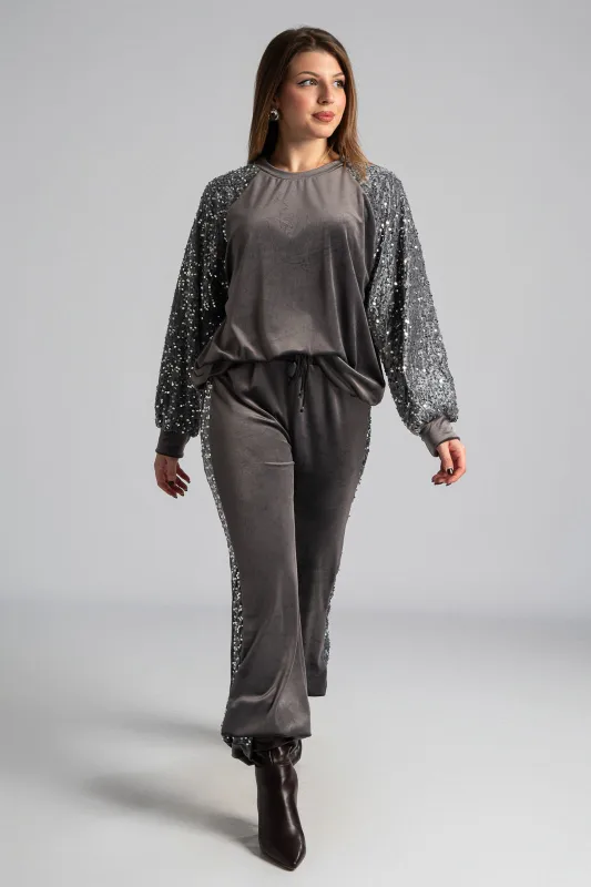 Σετ Μπλούζα-Παντελόνι Παγιέτα