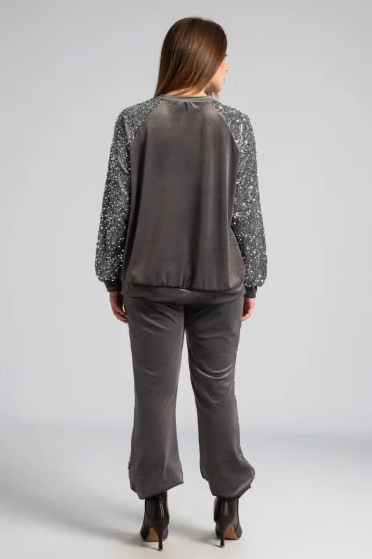 Σετ Μπλούζα-Παντελόνι Παγιέτα