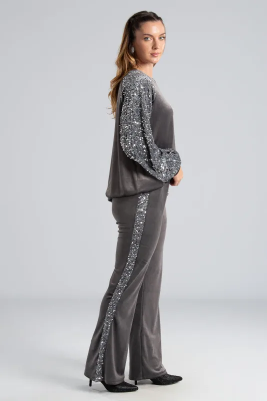 Σετ Μπλούζα-Παντελόνι Παγιέτα