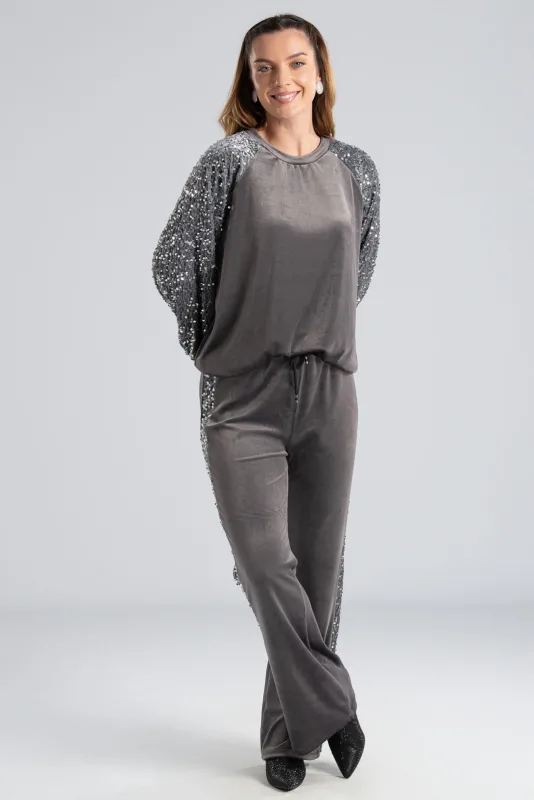 Set Blouse-Pants Sequins