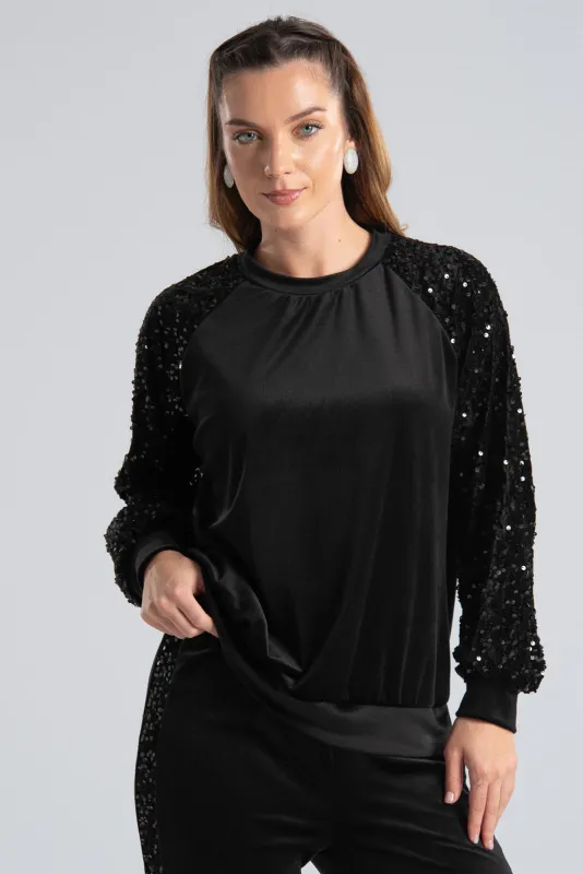 Σετ Μπλούζα-Παντελόνι Παγιέτα