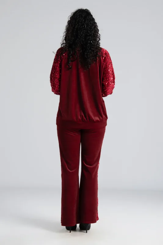 Σετ Μπλούζα-Παντελόνι Παγιέτα