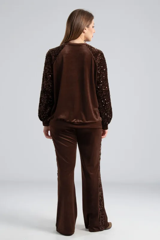 Σετ Μπλούζα-Παντελόνι Παγιέτα