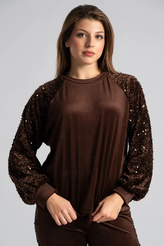 Σετ Μπλούζα-Παντελόνι Παγιέτα