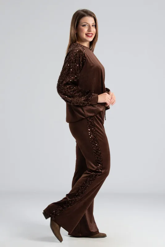 Σετ Μπλούζα-Παντελόνι Παγιέτα