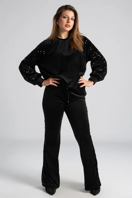 Σετ Μπλούζα-Παντελόνι Παγιέτα