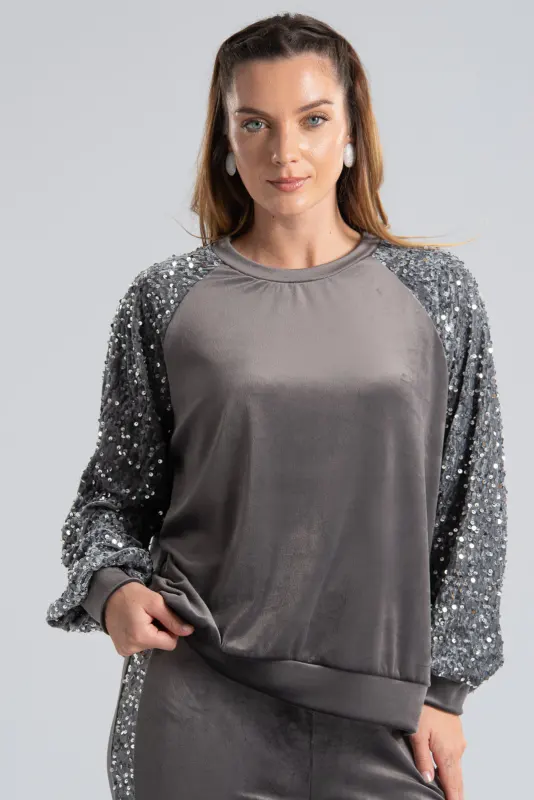 Σετ Μπλούζα-Παντελόνι Παγιέτα