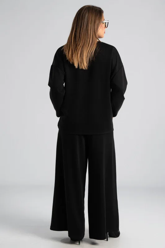 Σετ Μπλούζα-Παντελόνι Παγιέτα Flower