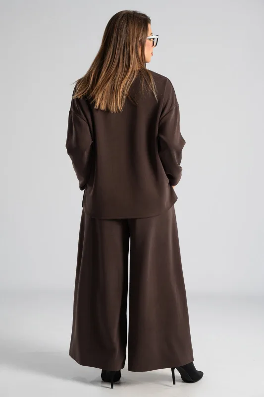 Σετ Μπλούζα-Παντελόνι Παγιέτα Flower