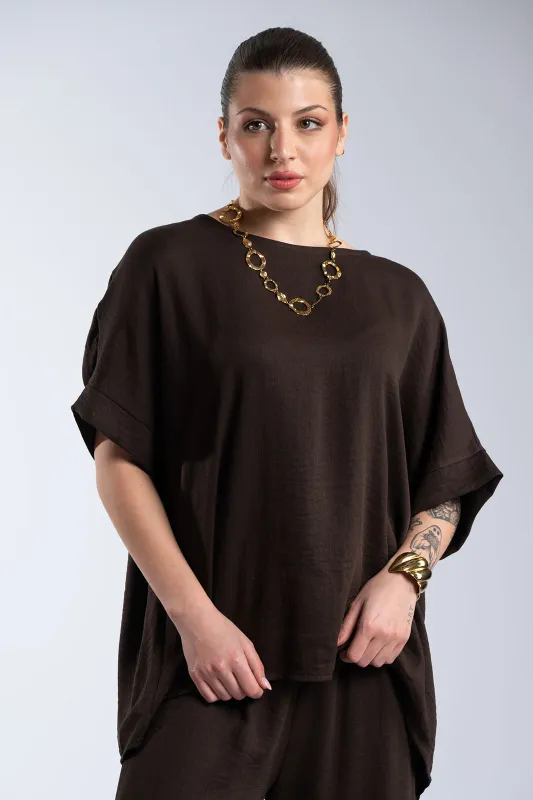 Shirt-Pants Set Relaxed-Fit 