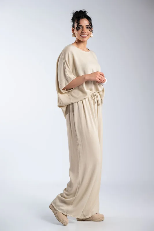 Shirt-Pants Set Relaxed-Fit 