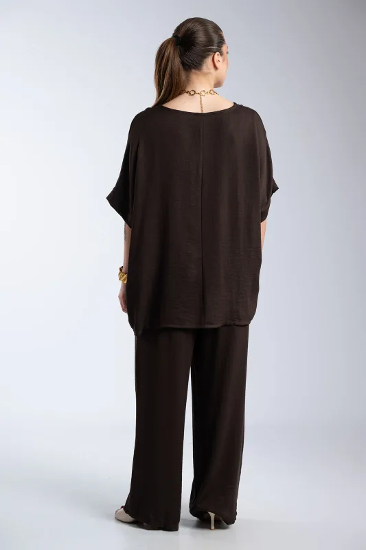 Shirt-Pants Set Relaxed-Fit 