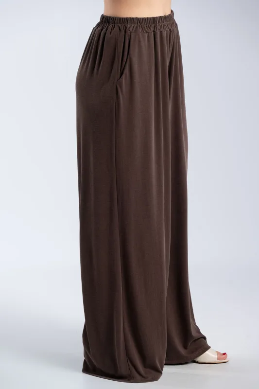 Σετ Μπλούζα-Παντελόνι Rib Μονόχρωμο